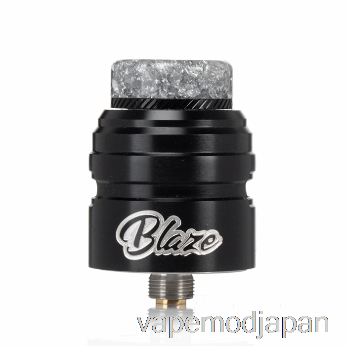 VAPE JAPAN サンダーヘッド クリエーションズ ブレイズ ソロ 24mm BF RDA シルバー ブラック